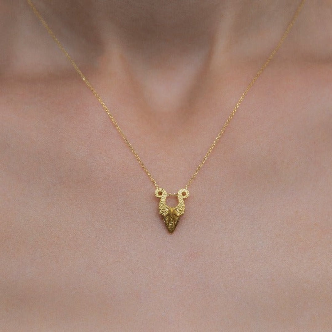 Minotavros 18K Gold Plated Pendant