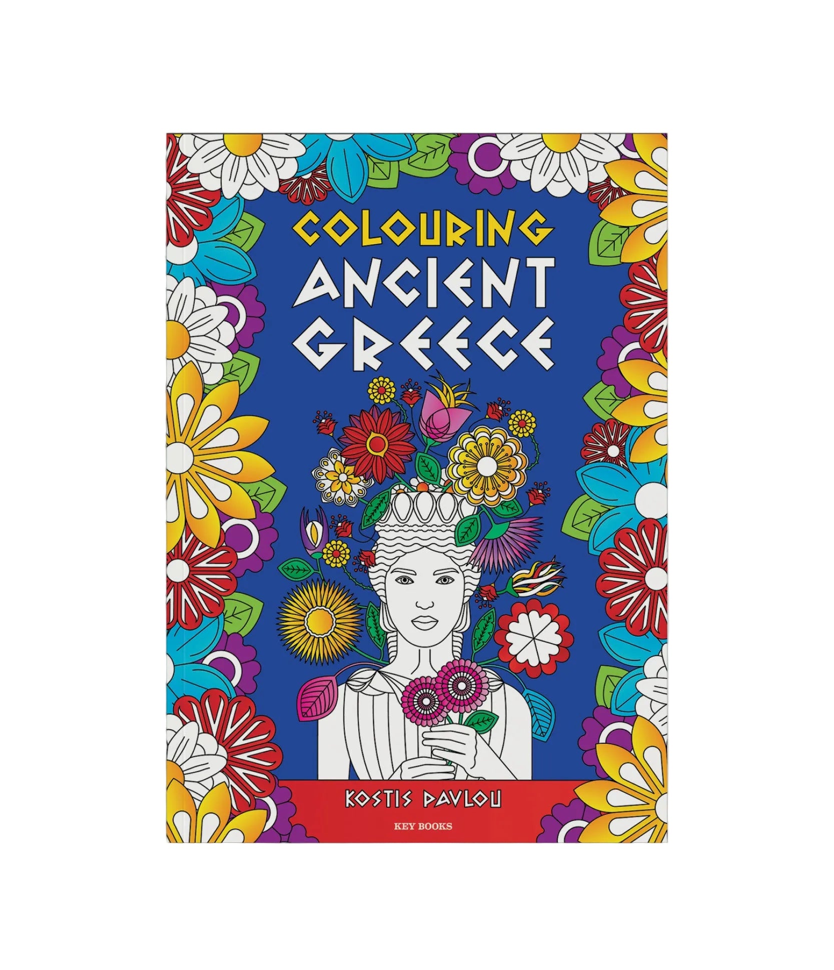 Colouring Ancient Greece by Kostis Pavlou, cover