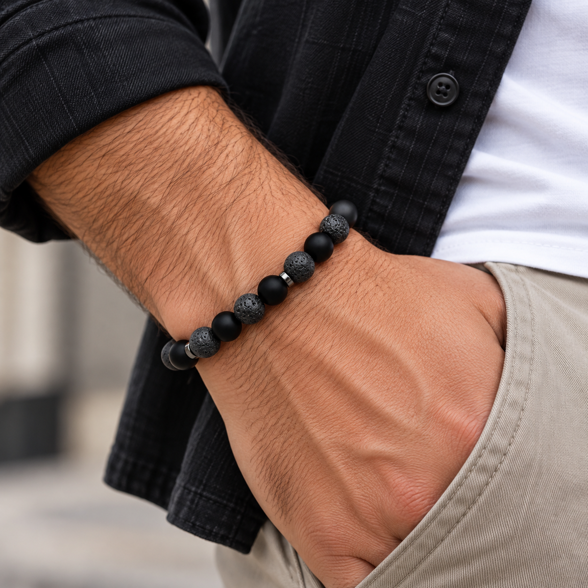 Minos Men's Adjustable Bracelet