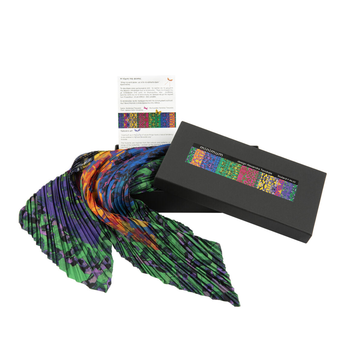 Insecta foulard premium packaging
