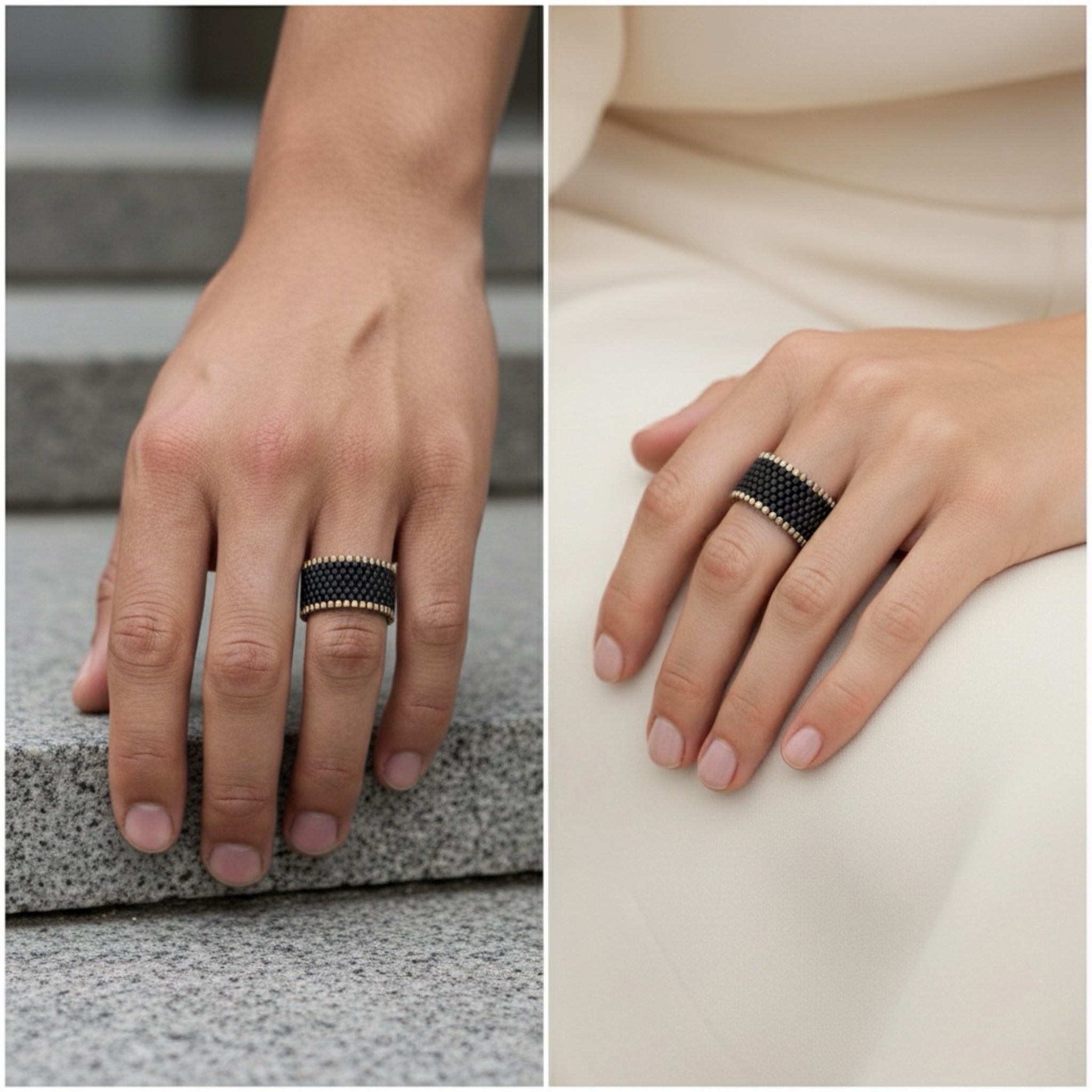 Delica Unisex Ring