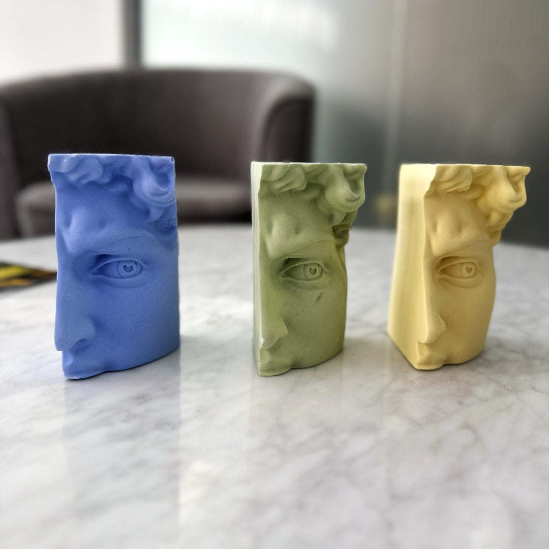 David Book Bust Green