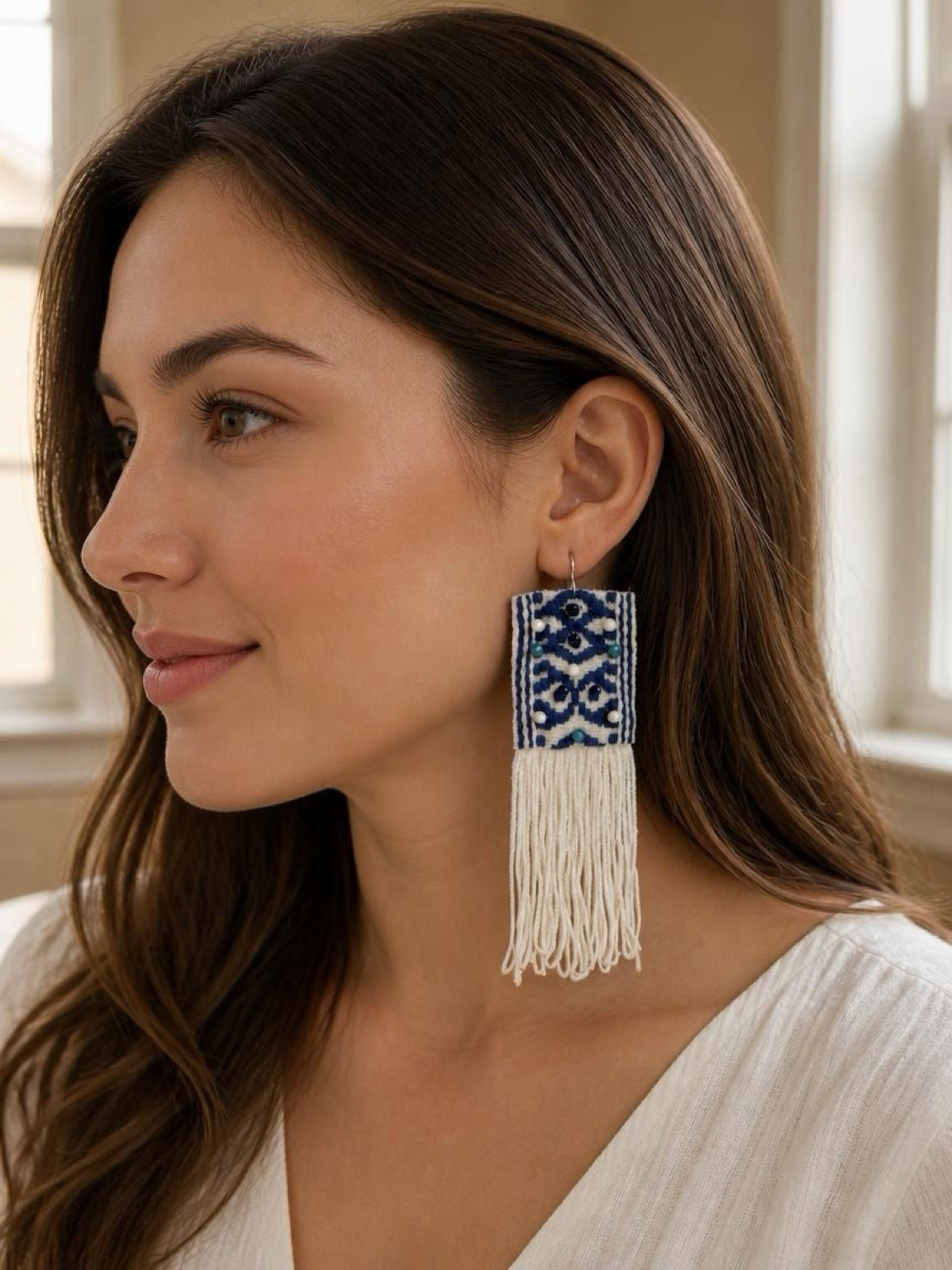 Theodora Long Earrings