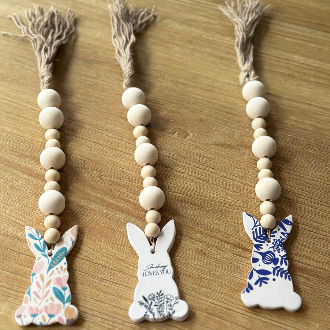 Easter Pastel Colours Bunnies