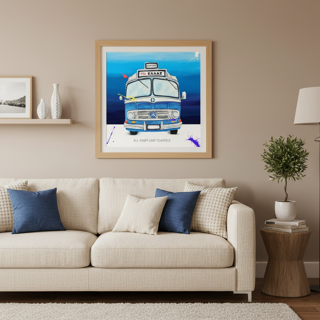 ALL ROADS LEAD TO GREECE (Small Prints Collection)