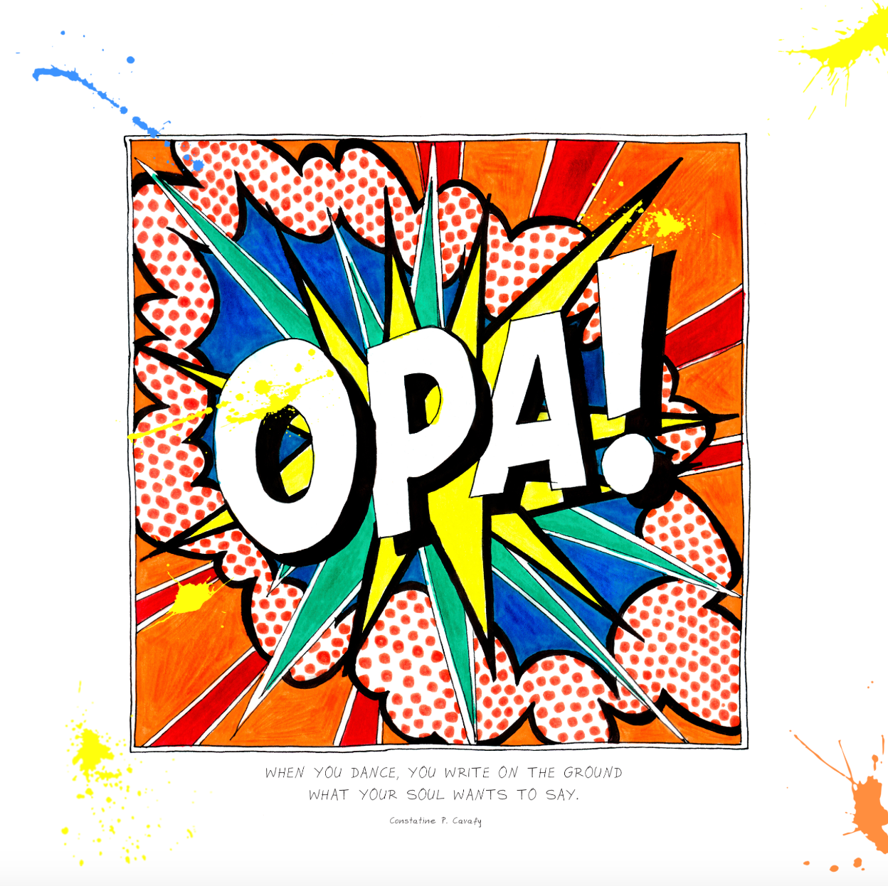 OPA! (Small Prints Collection) – Caroline Rovithi