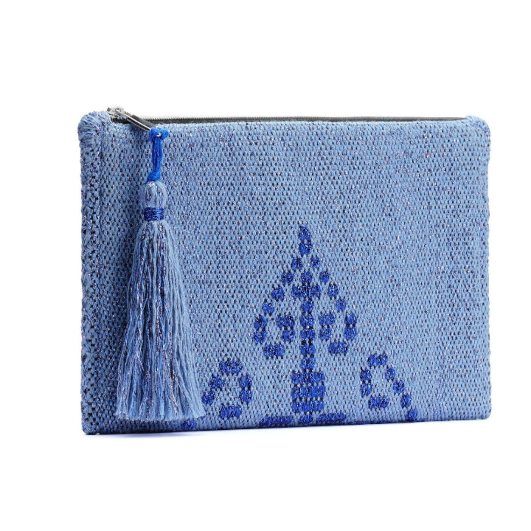 Talo Blue Clutch