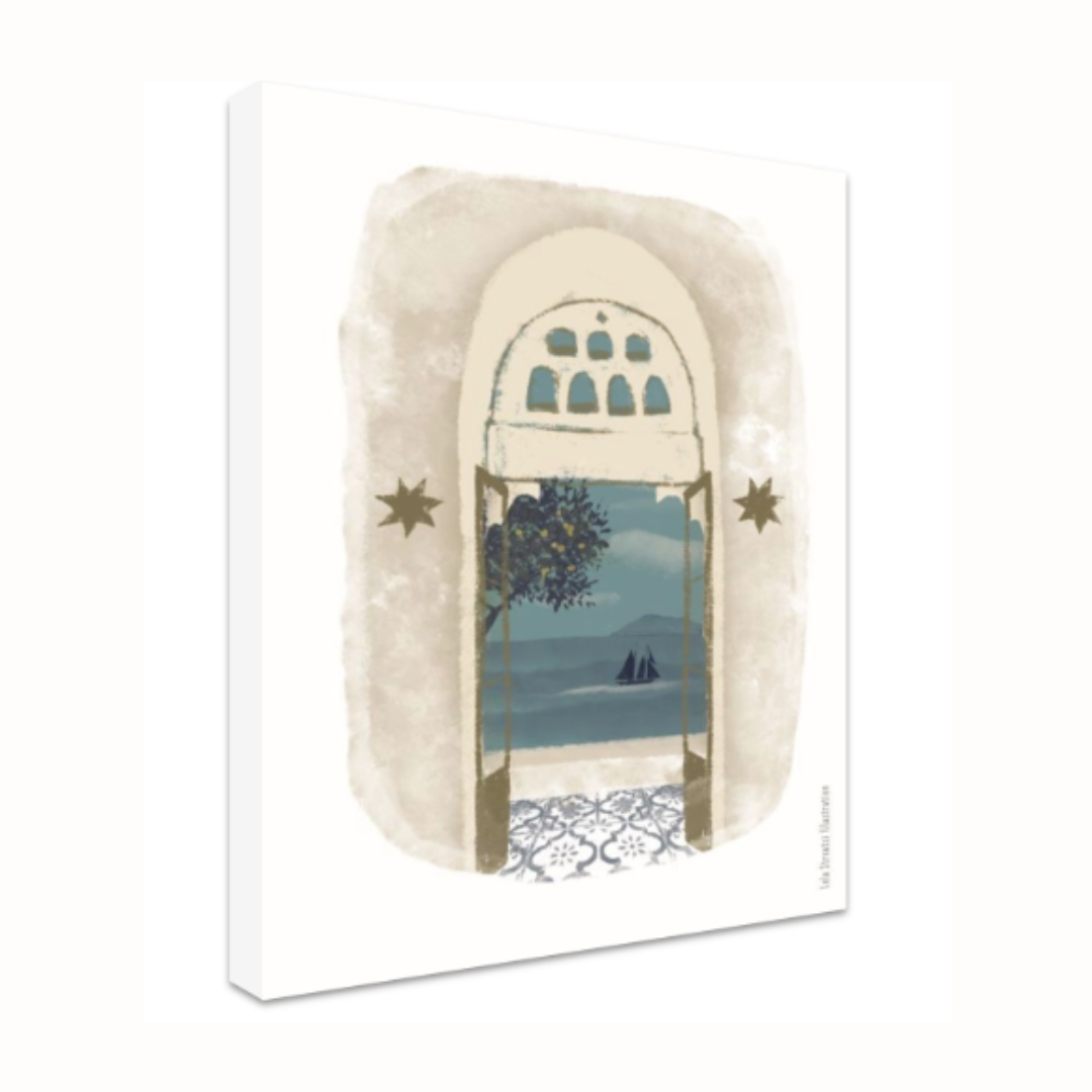 A door with a view - Wall Art Decor