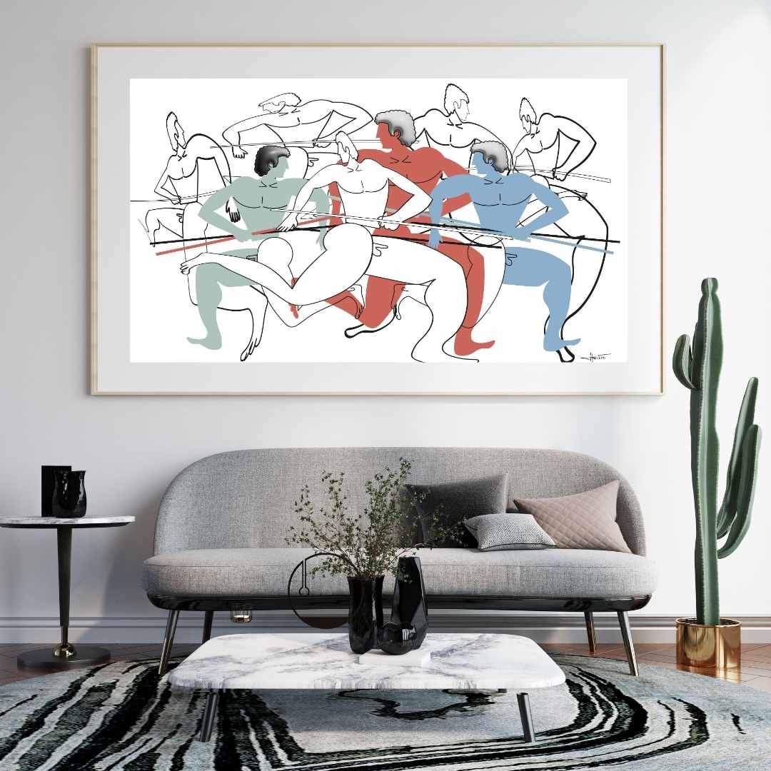 painting on a wall