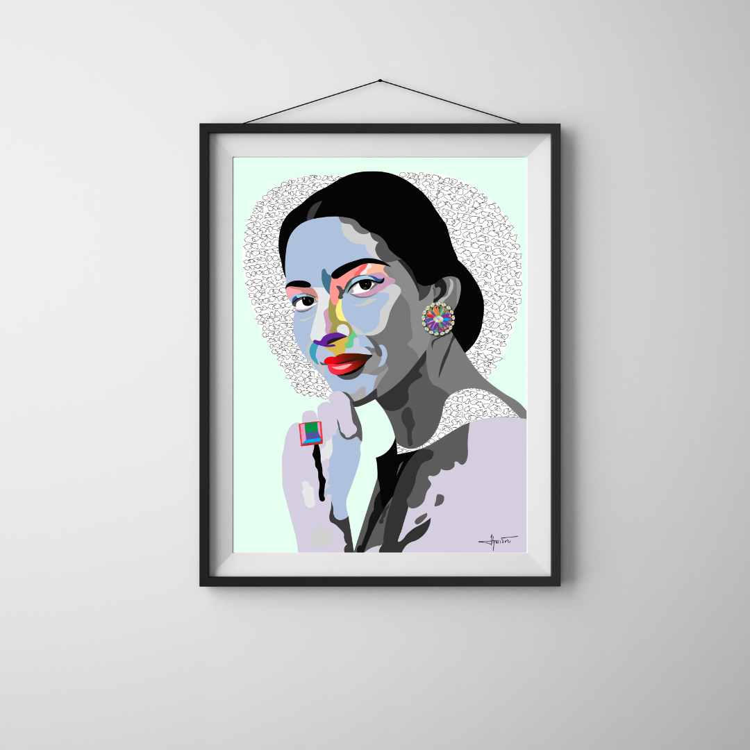 painting of maria kallas