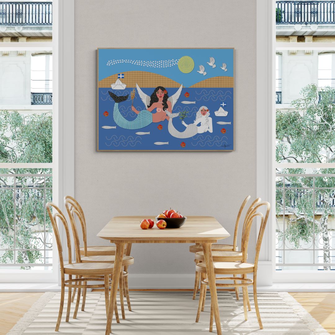 painting on a wall