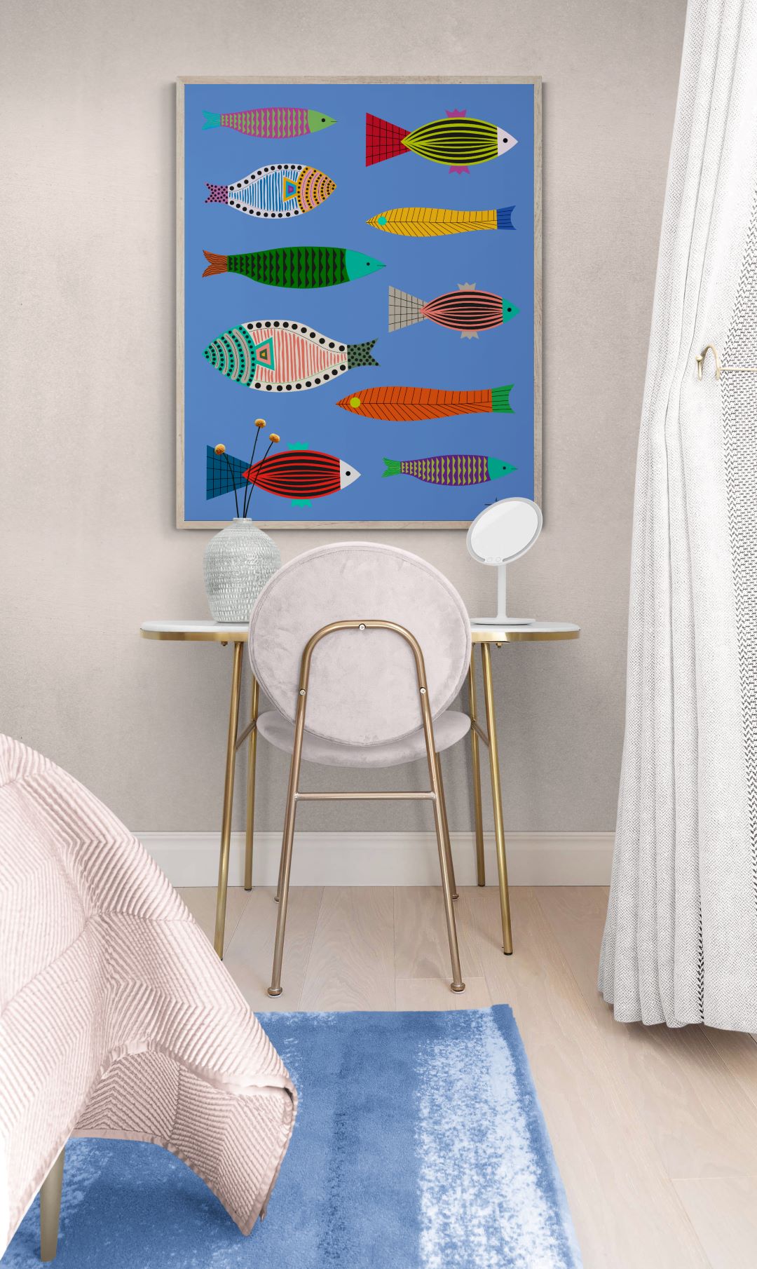 painting on a wall