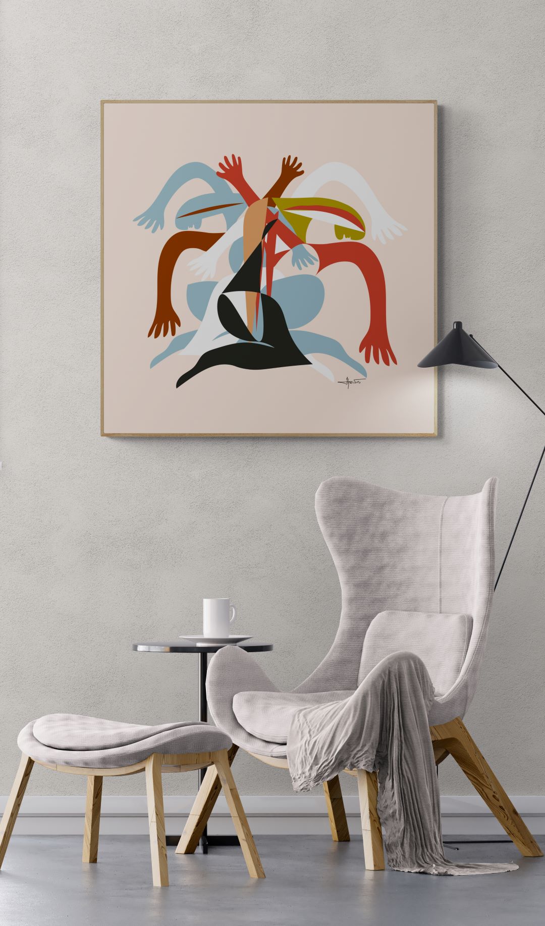 painting on a wall