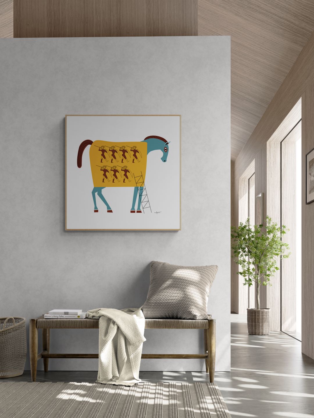 painting on a wall