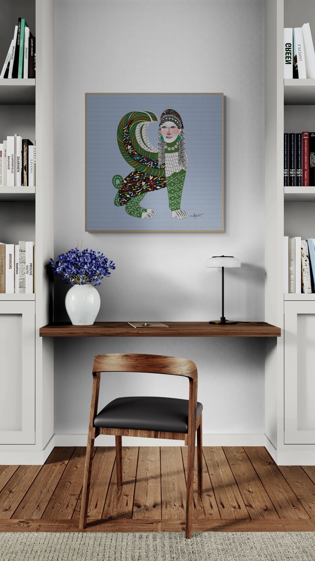 painting on a wall