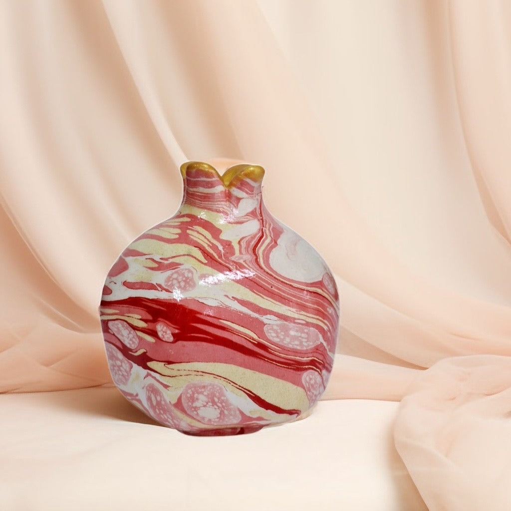 Handmade Ceramic Pomegranate by Kate Momitsa