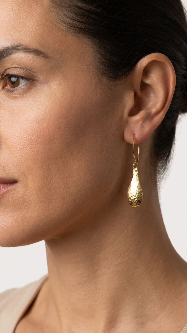 Golden 18k Plated Earrings