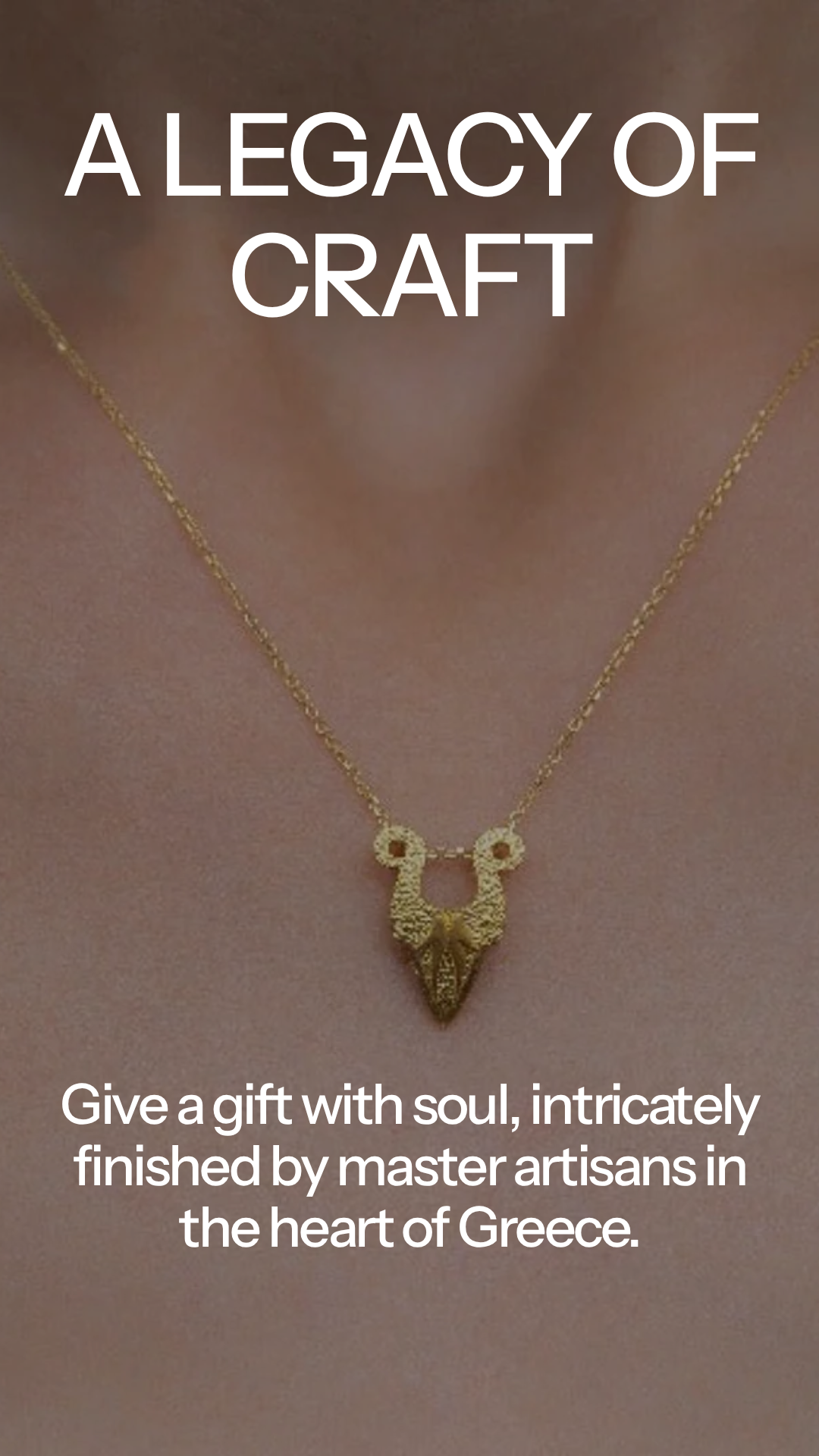 Minotavros 18K Gold Plated Pendant