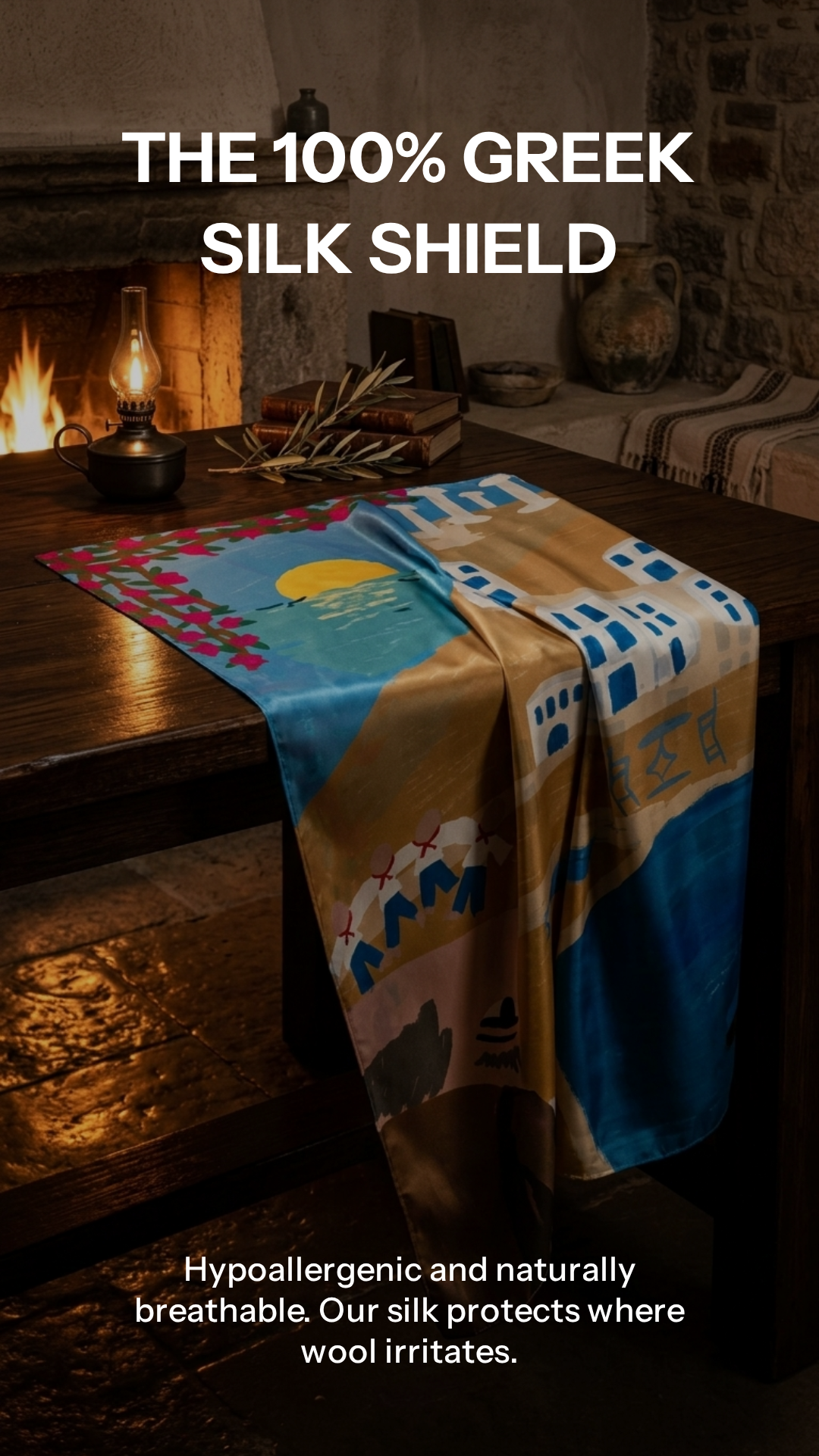 Greece As A Dream Scarf
