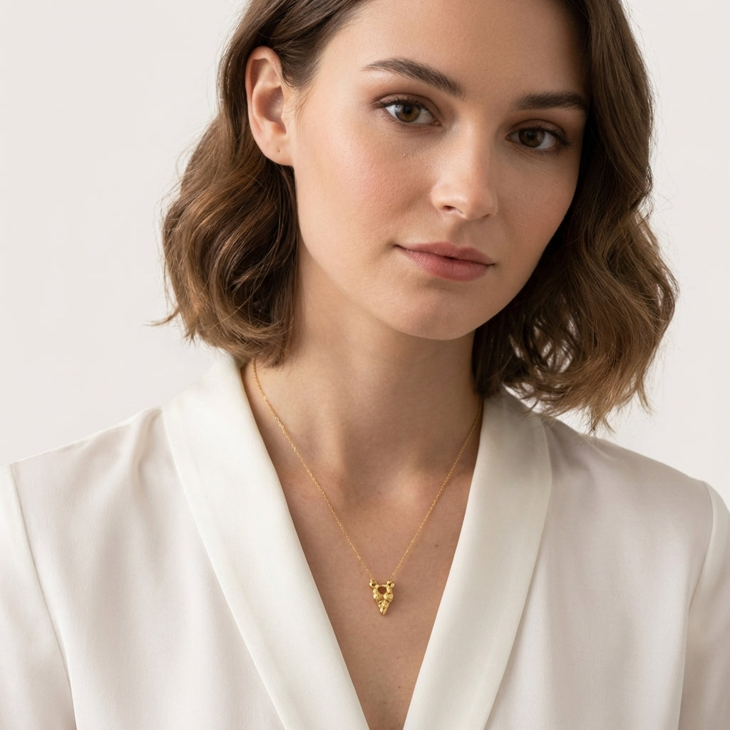 Minotavros 18K Gold Plated Pendant