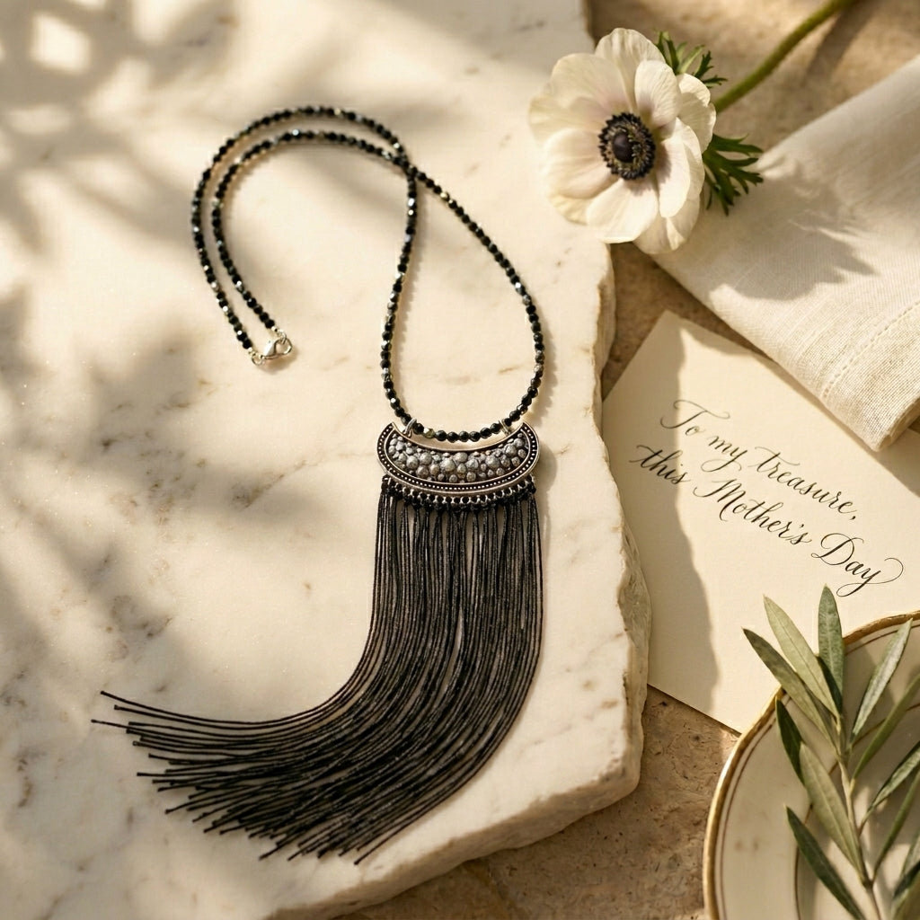 Black Charm Pendant