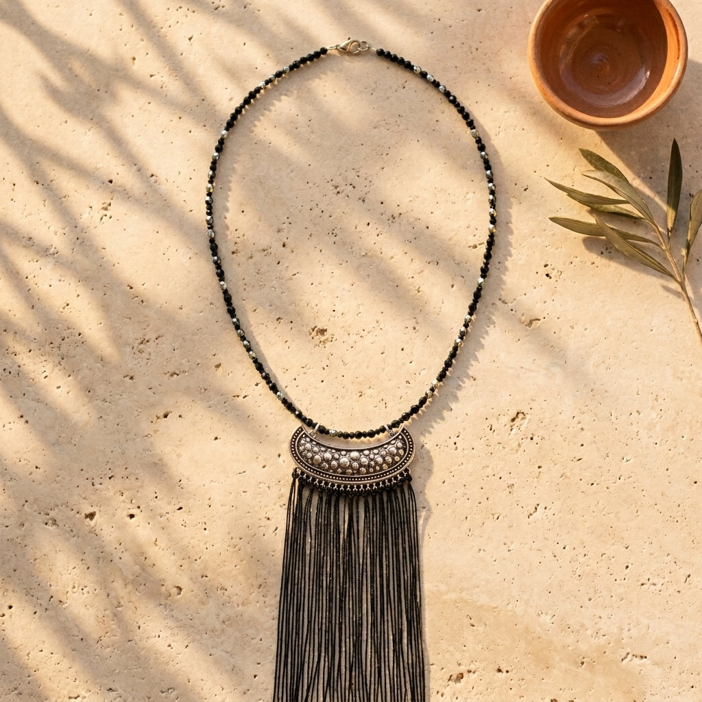 Black Charm Pendant