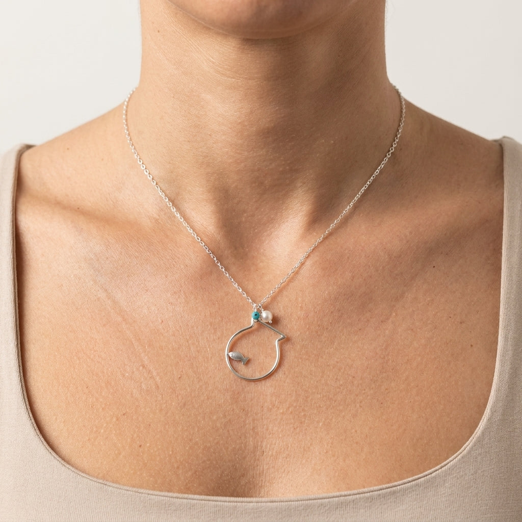 Aegean Blue Necklace