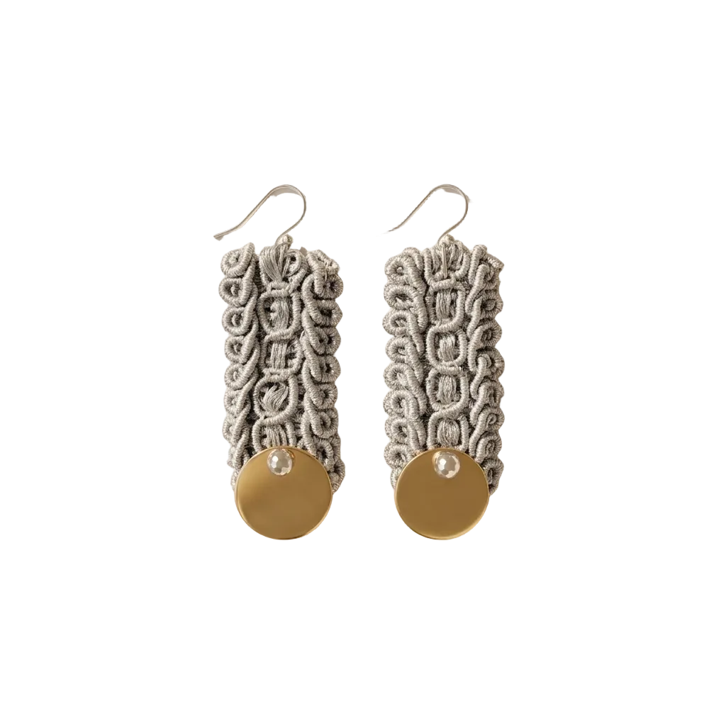 Flouri Earrings Silver