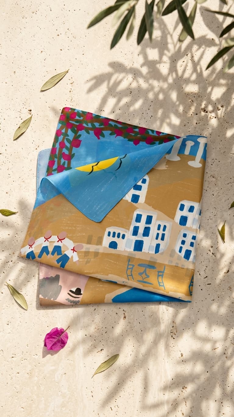 Greece As A Dream Scarf