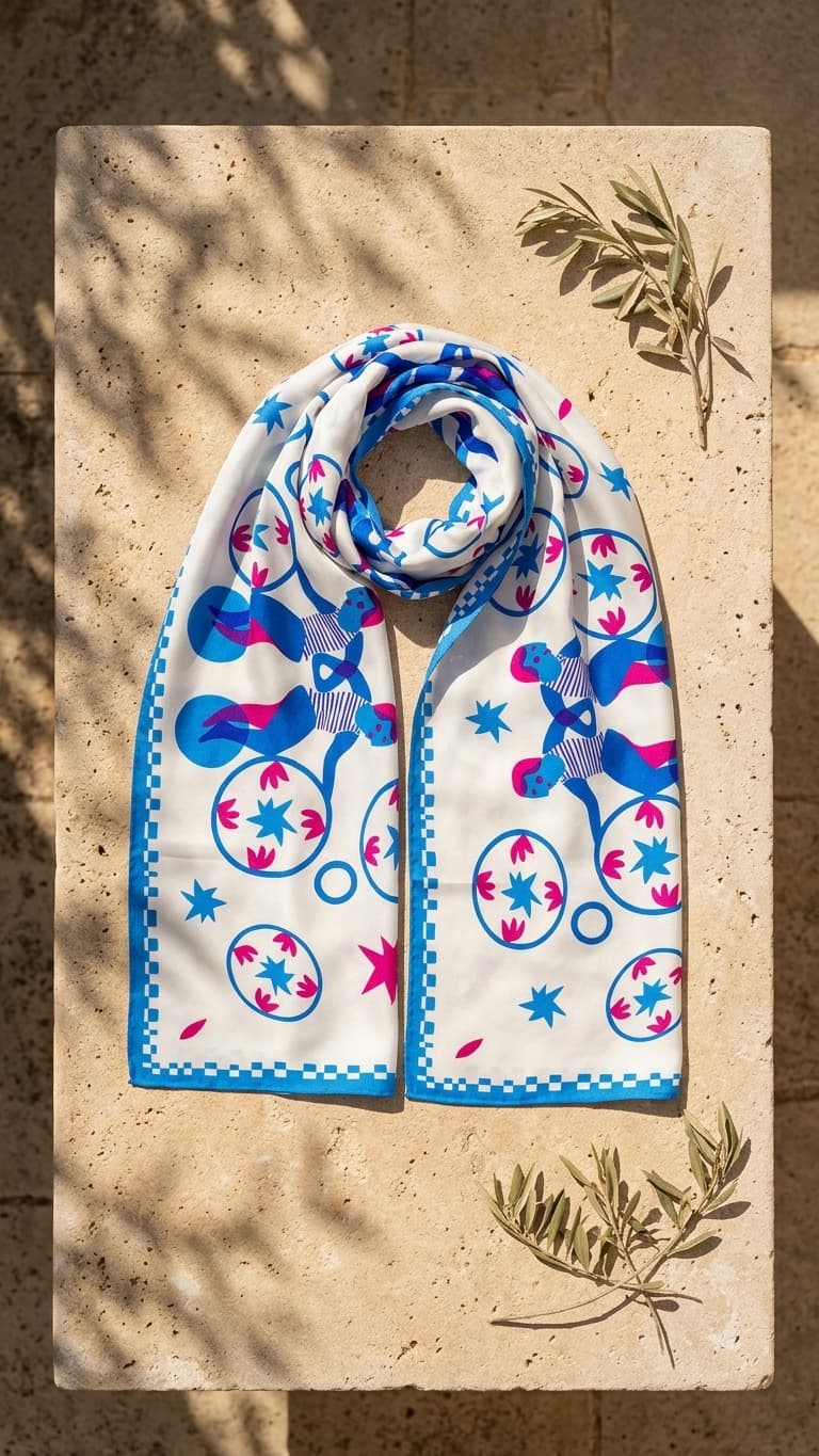 Acrobats Scarf