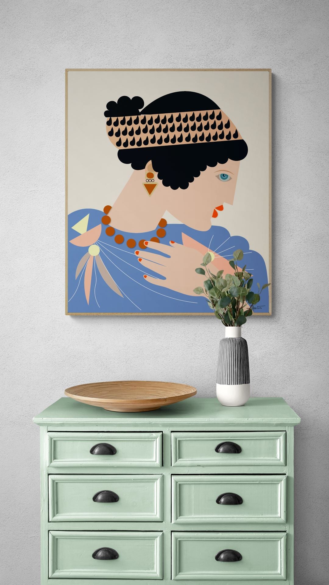 painting on a wall