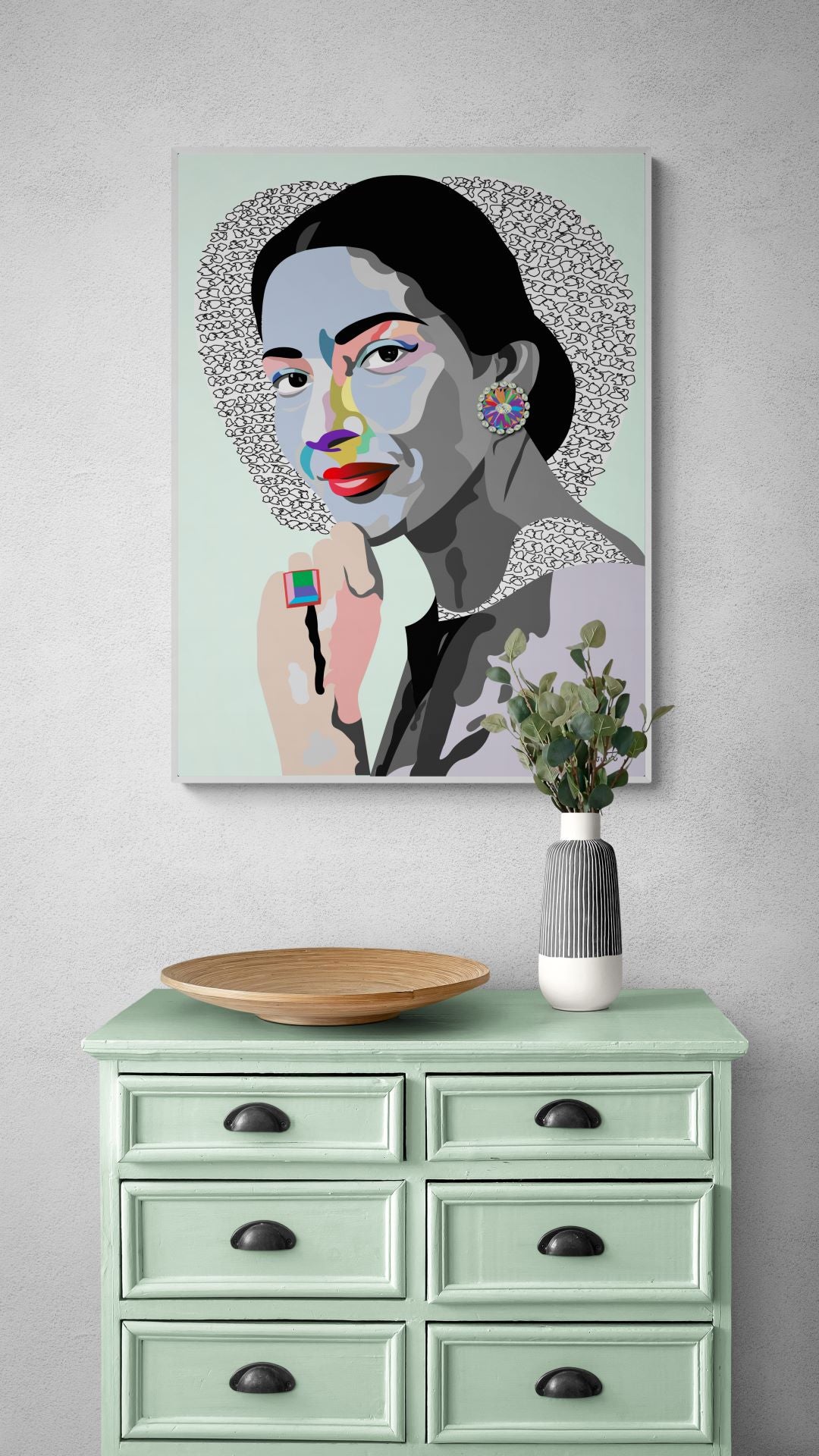 painting on a wall