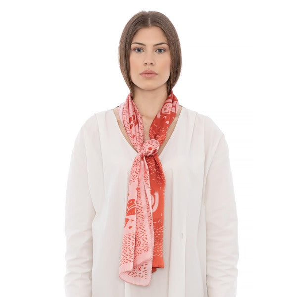 Karaghiozis In Love Scarf