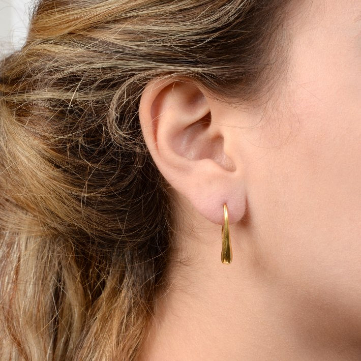 Drop 18K Gold Plated Earrings