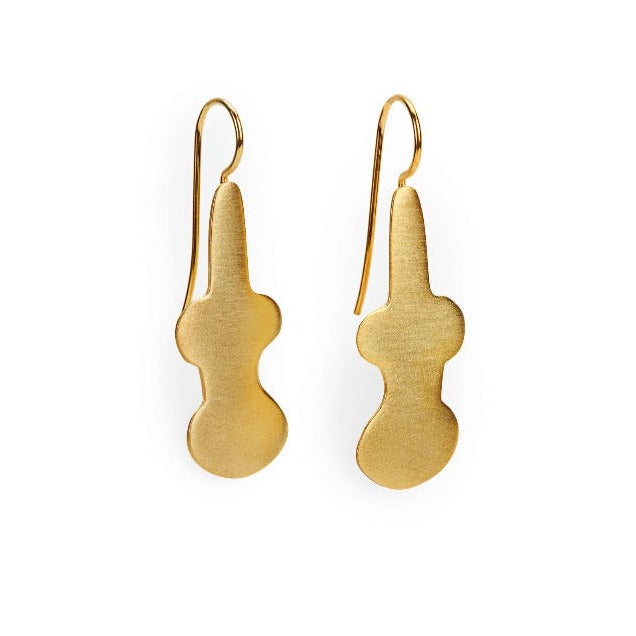 Cycladic 18k Gold Plated Earrings