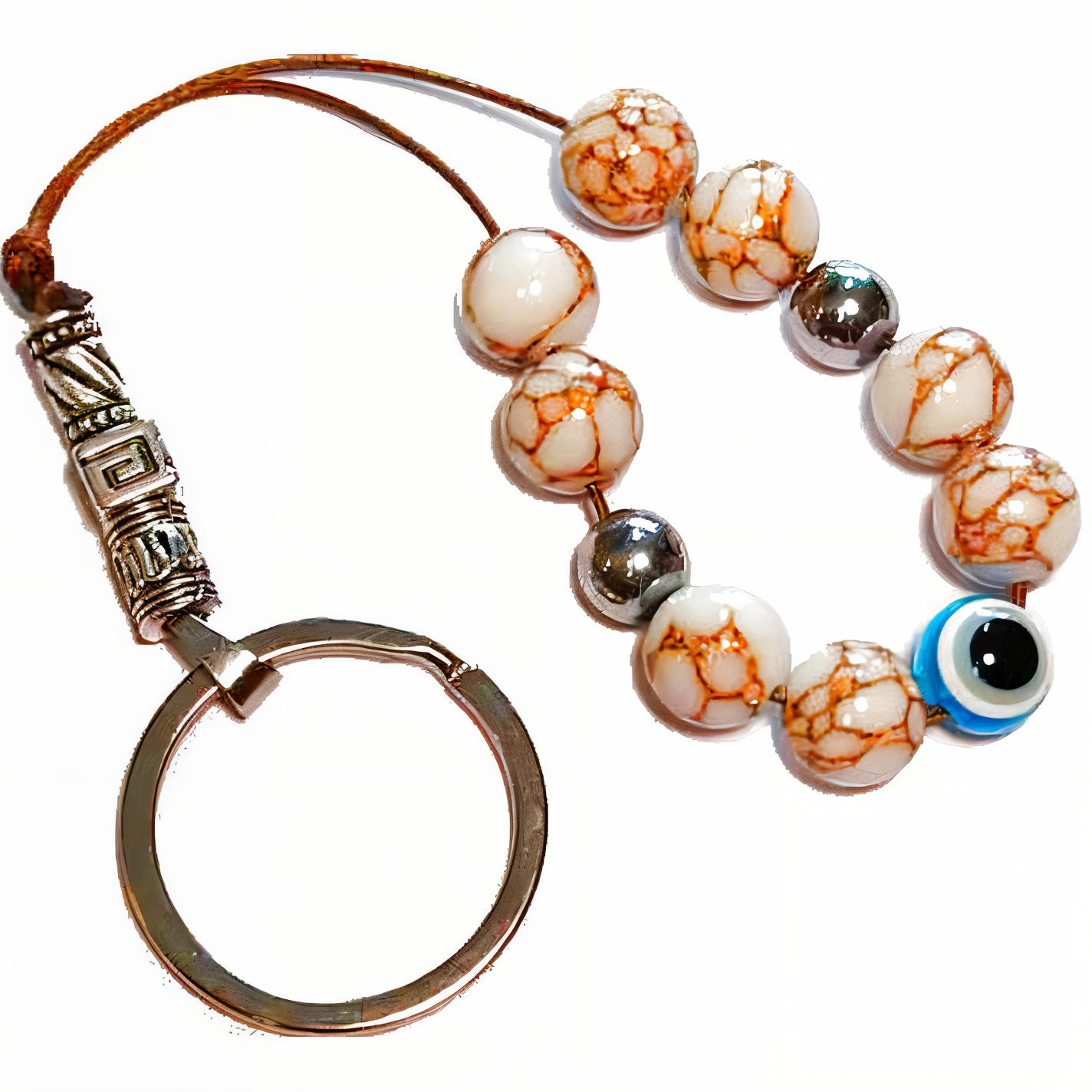 Keychain Eye Worry Beads
