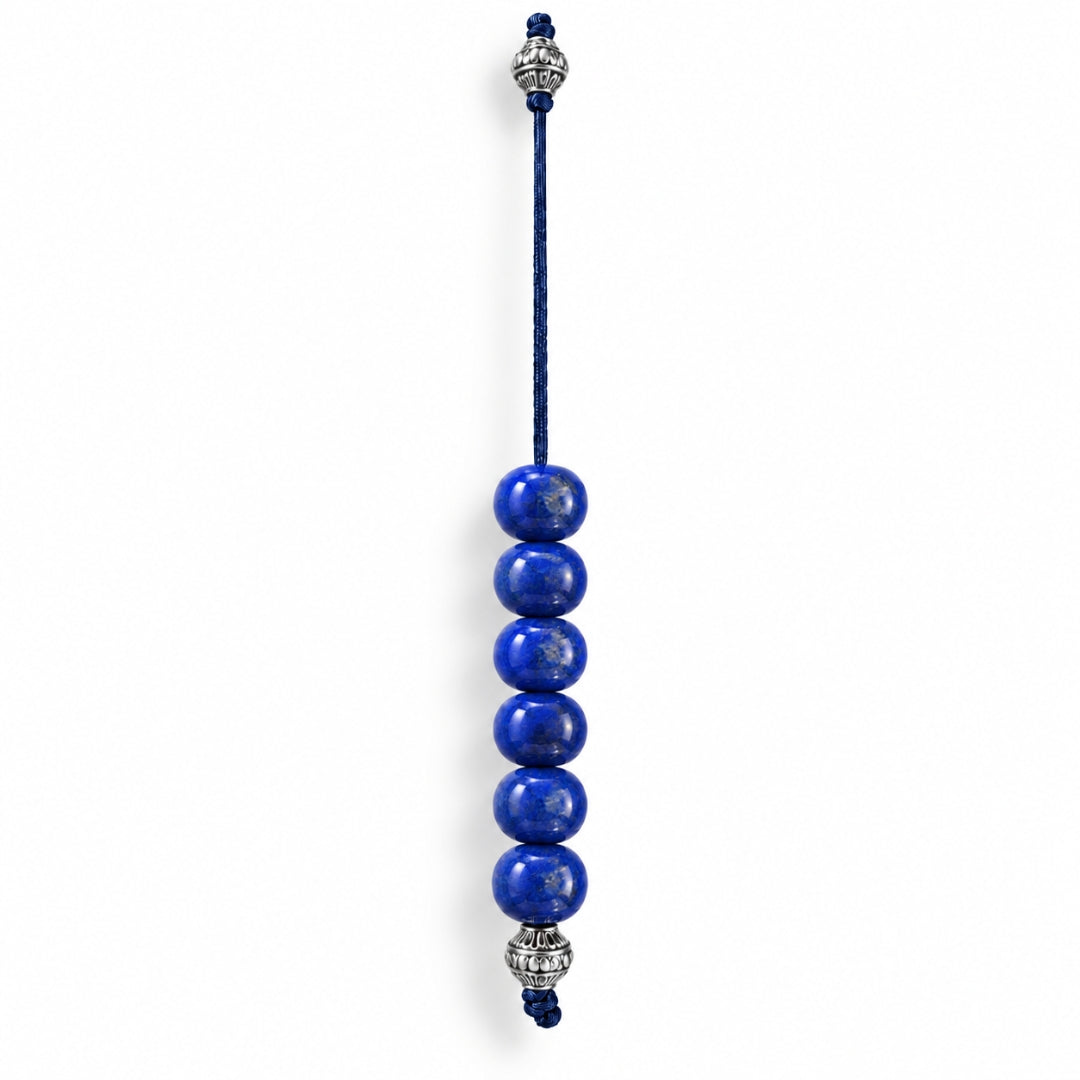 Blue Beaded Belgery Accessory