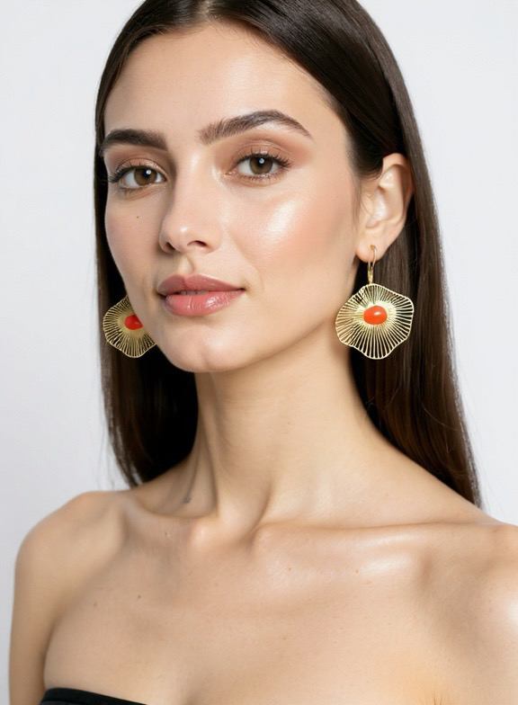 Sunkissed Earrings Orange