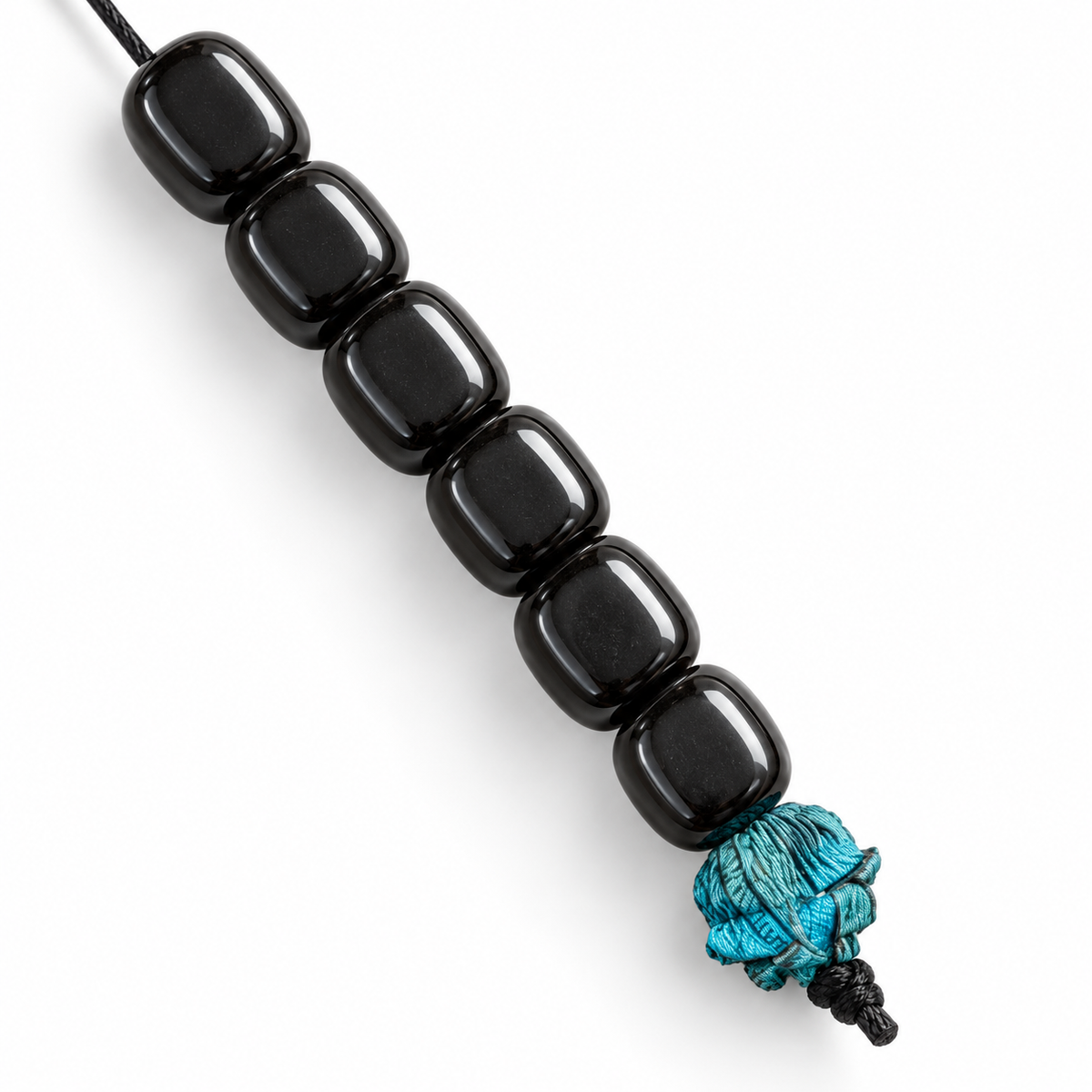 Black Blue Bead Begleri