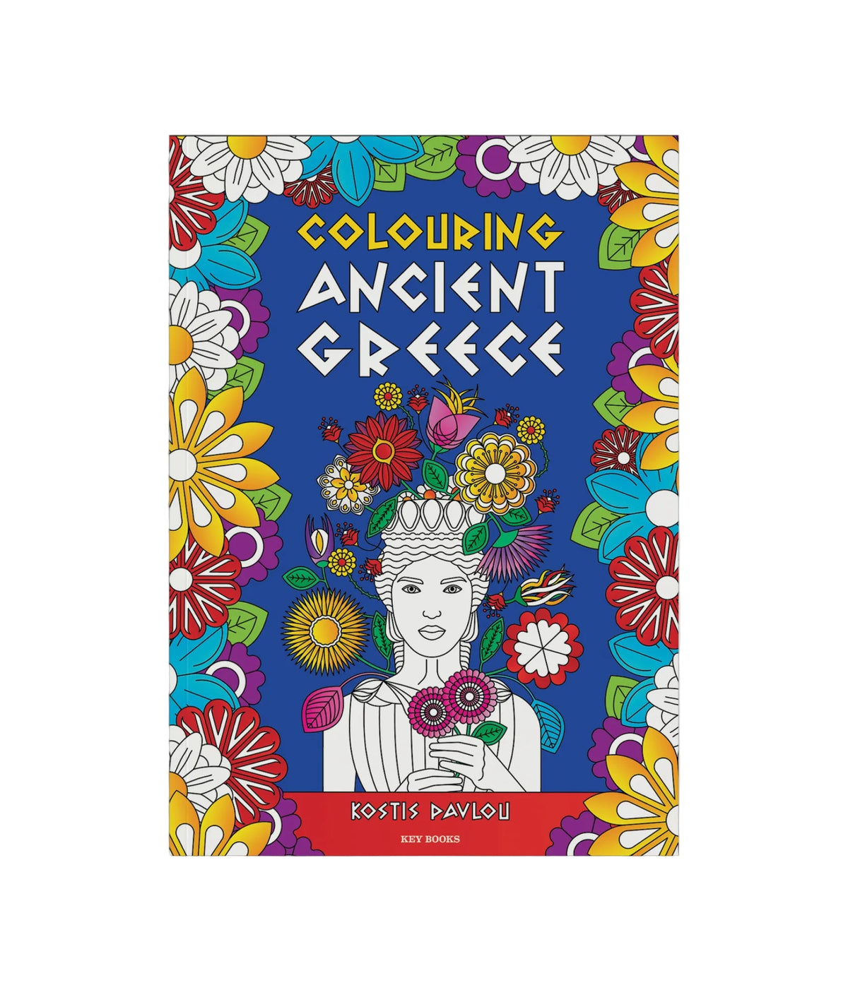 Colouring Ancient Greece by Kostis Pavlou, cover