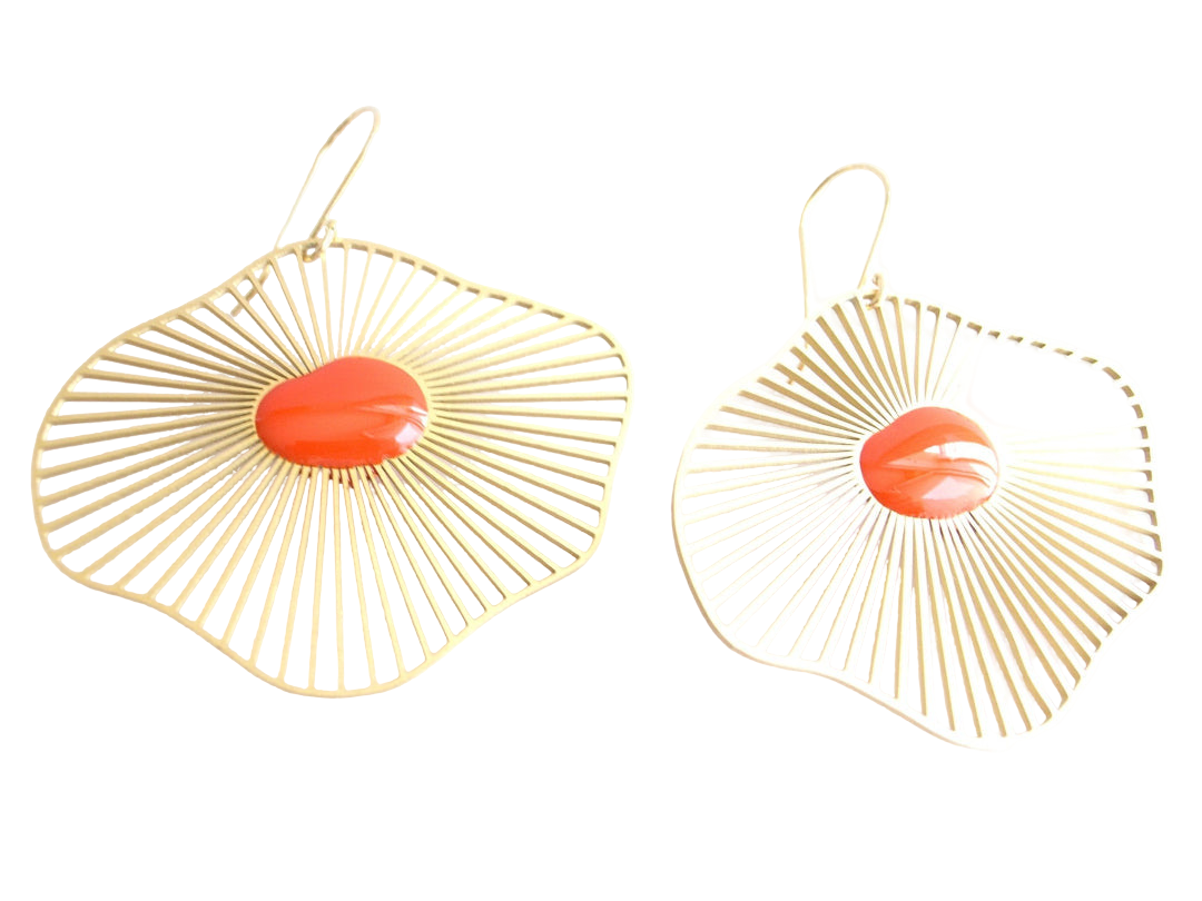 Sunkissed Earrings Orange