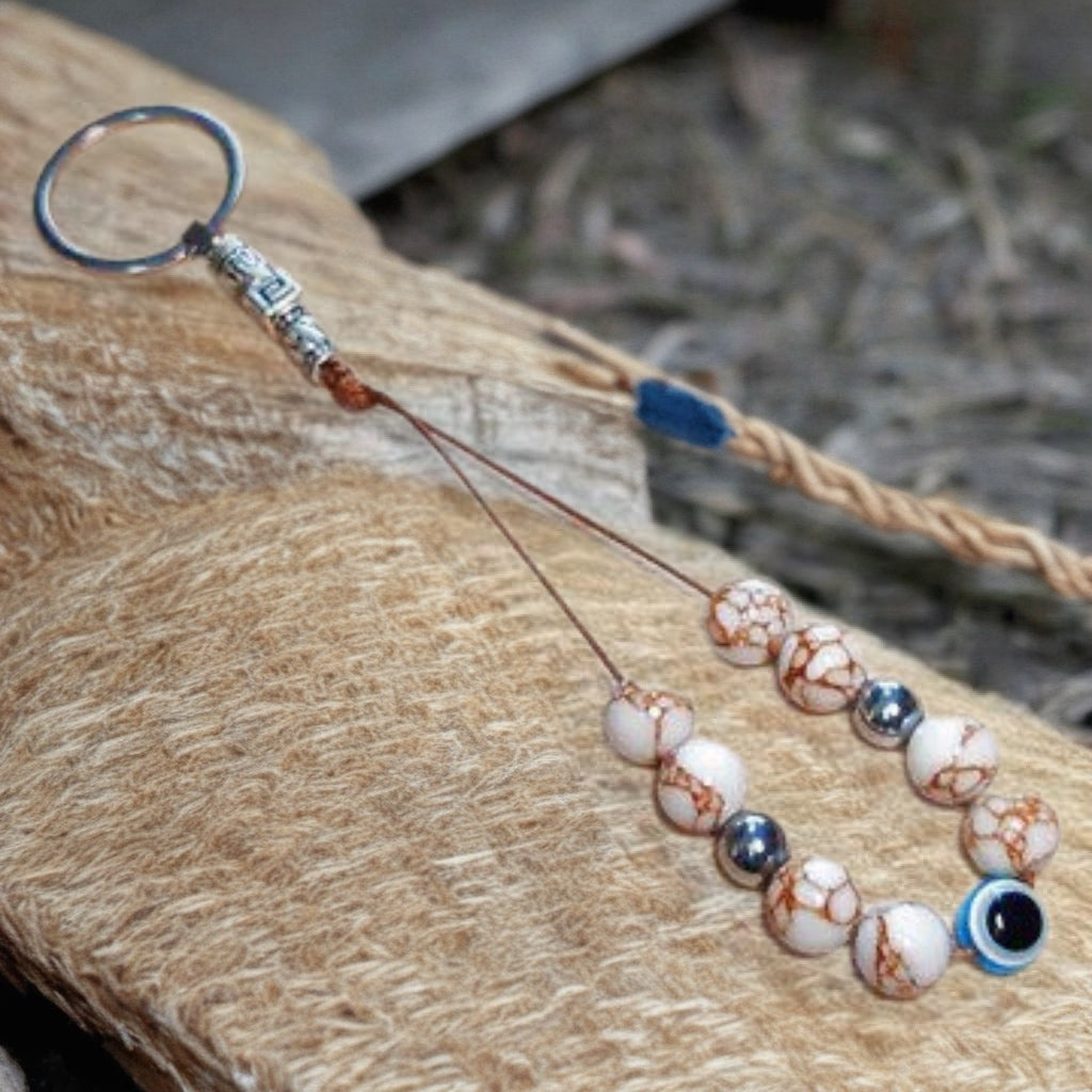 Keychain Eye Worry Beads