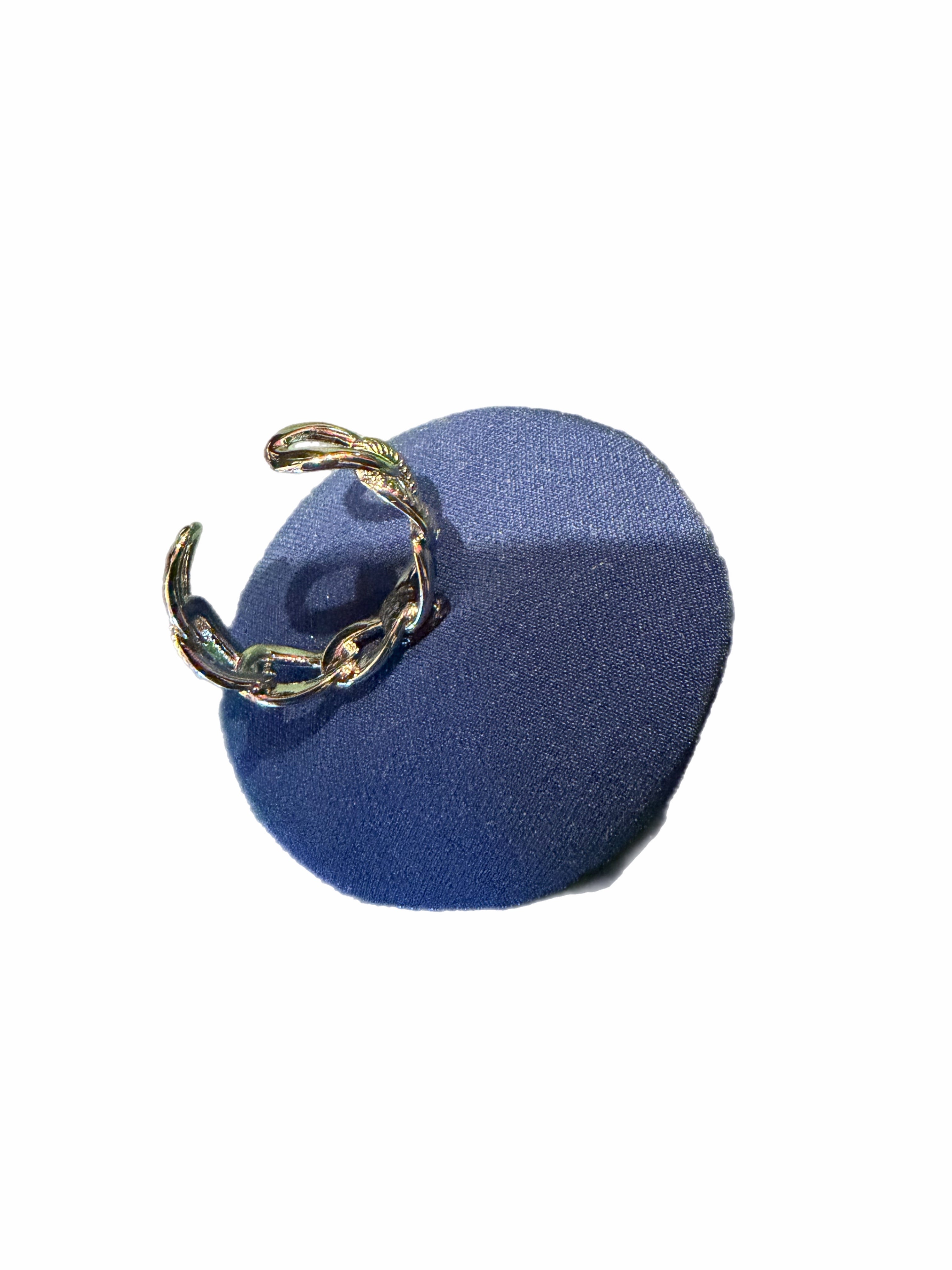 Blue Blossom Adjustable Ring