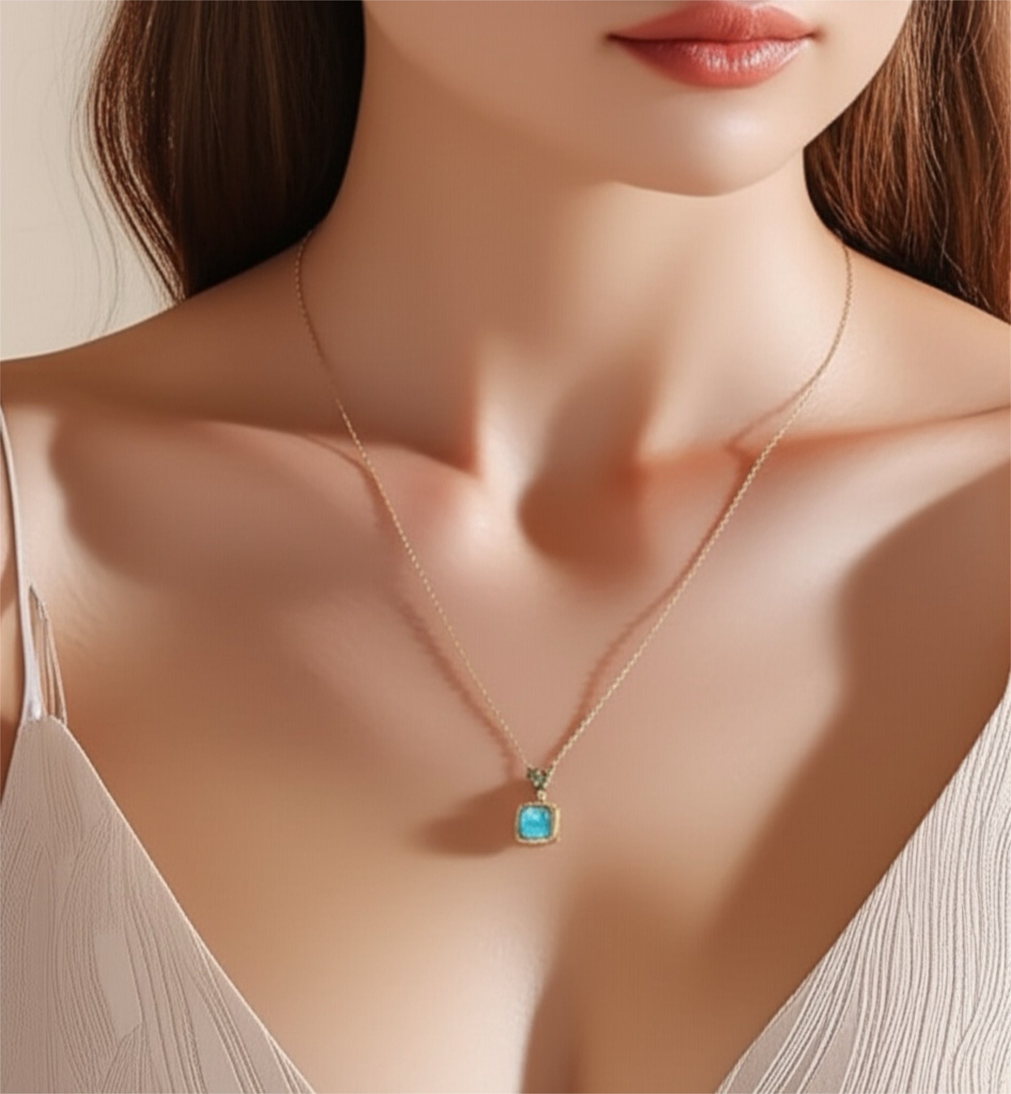 Turquoise Butterfly Pendant