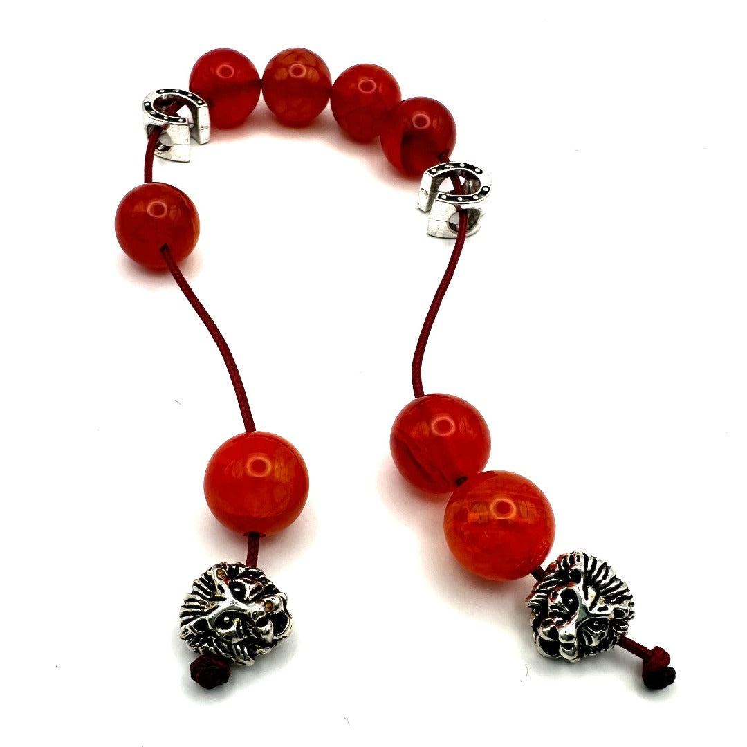 Orange Worry Beads