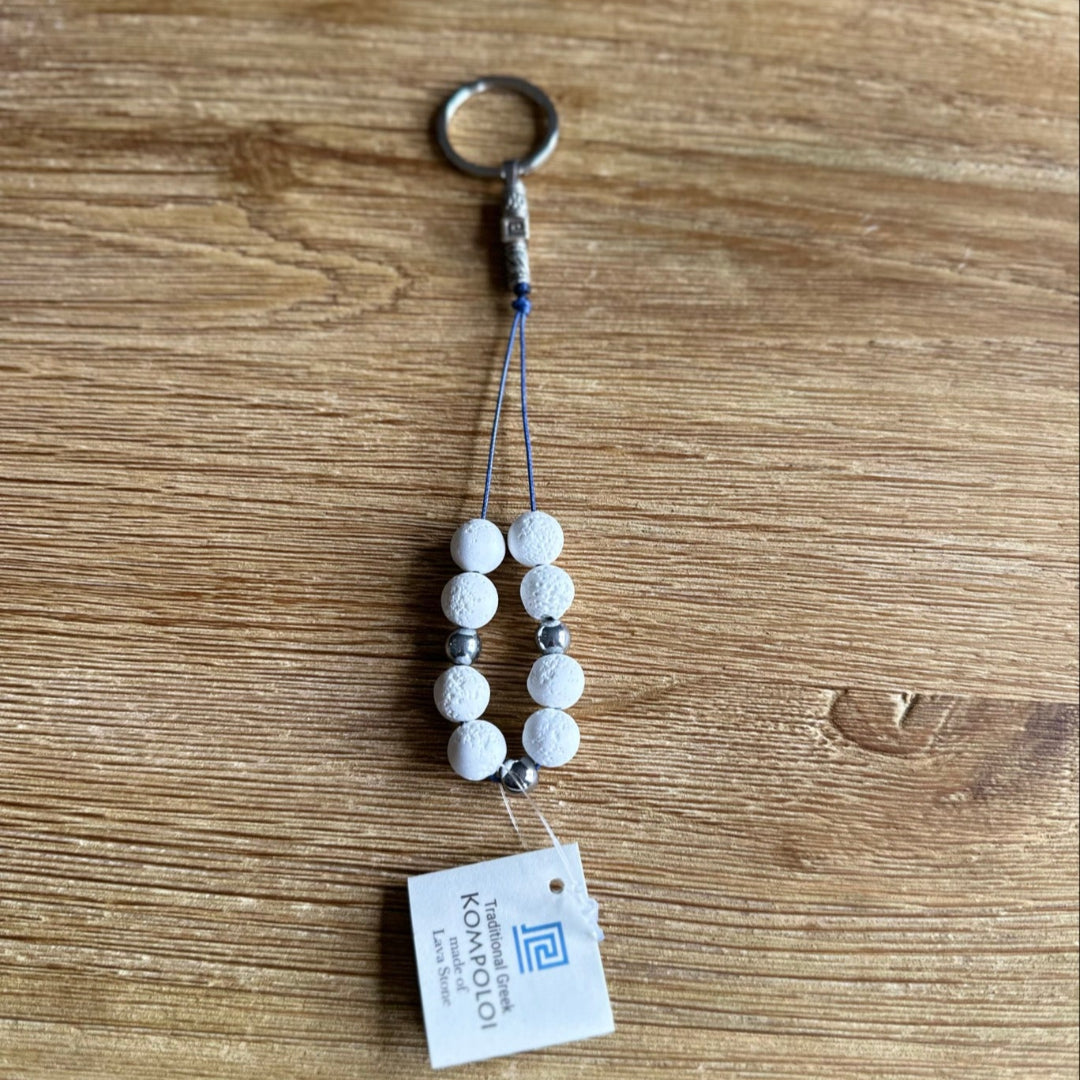 Keychain Lava Worry Beads