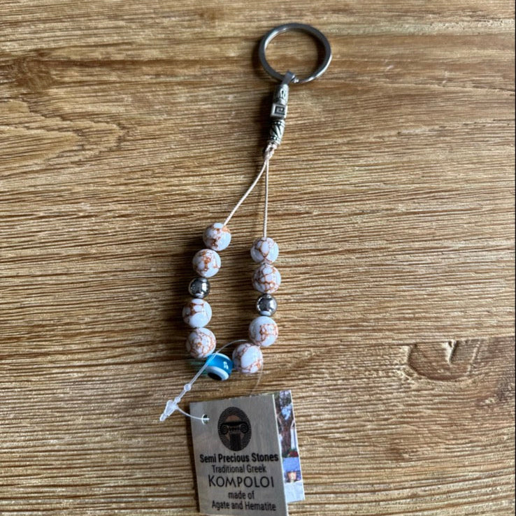 Keychain Eye Worry Beads