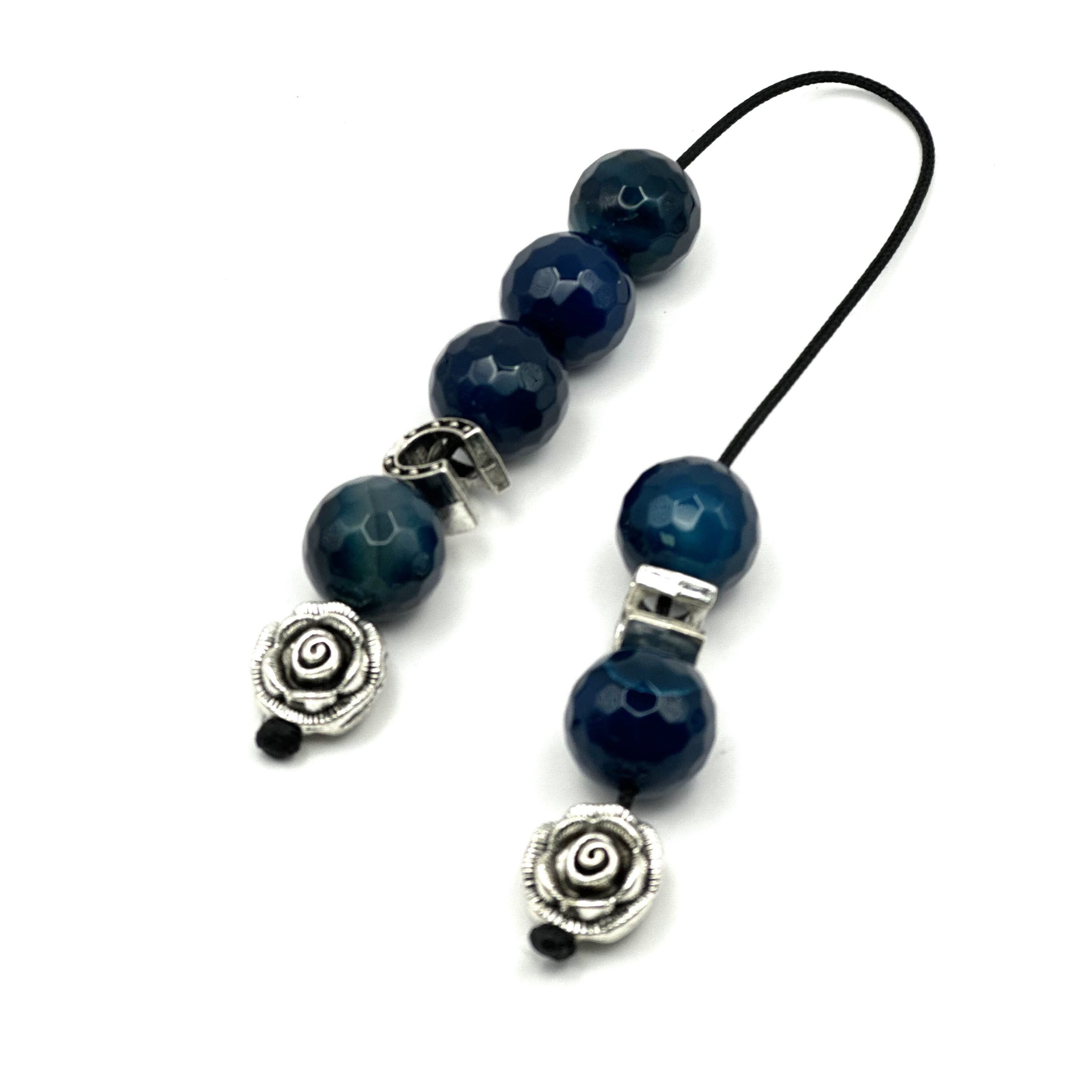 Dark Blue Worry Beads