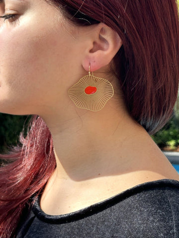 Sunkissed Earrings Orange