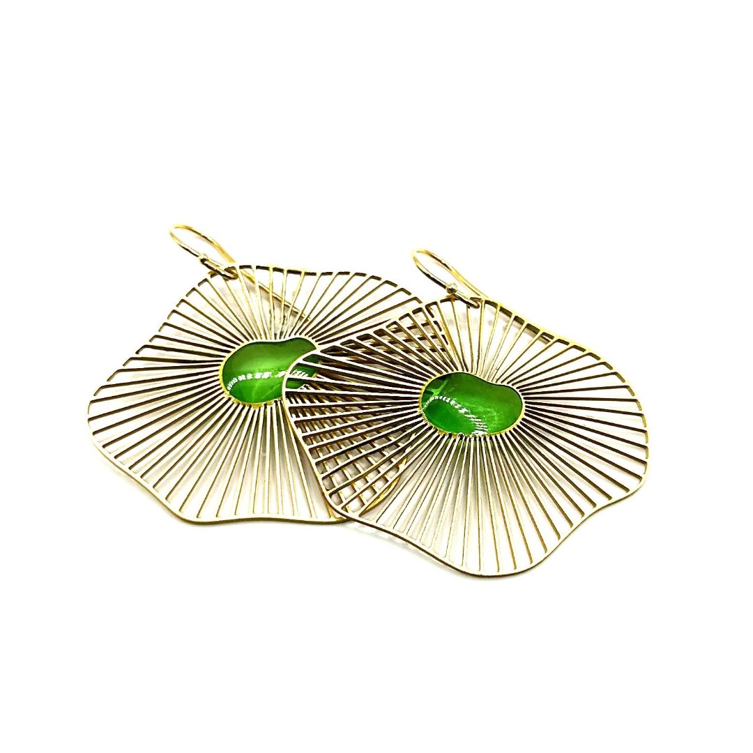 Sunkissed Earrings Green